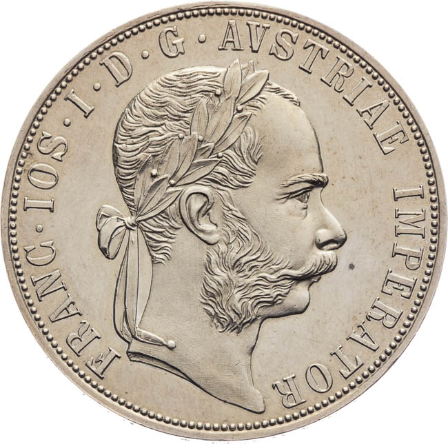 Kuttenberg 2 Gulden 1887 - front