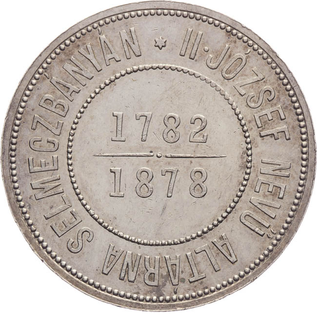 Schemnitz Gulden 1878 - back