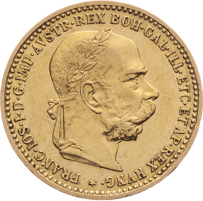 10 Corona 1897 - front