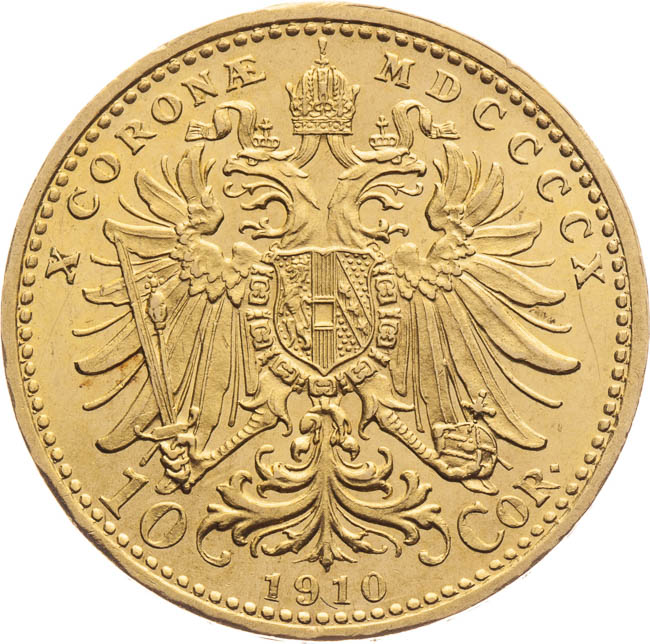 10 Corona 1910 - back