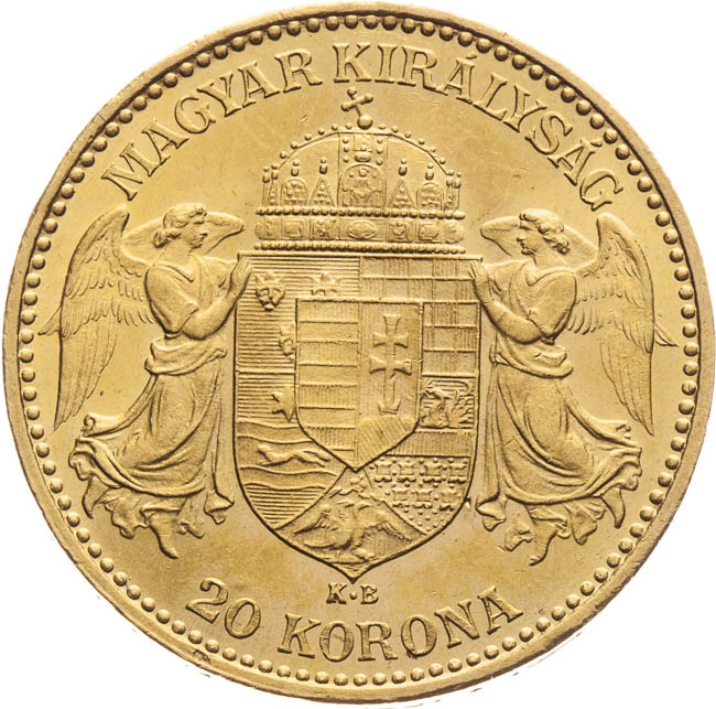 20 Koruna 1895 - revers