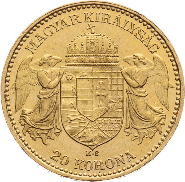 20 Koruna 1897 - revers