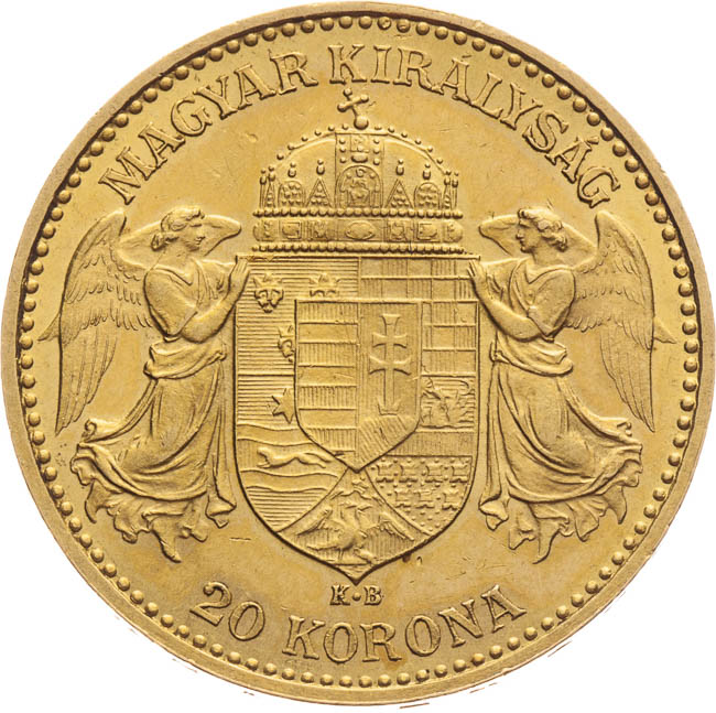 20 Koruna 1900 - revers
