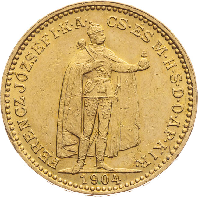 20 Koruna 1904 - avers