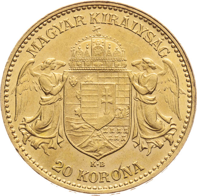 20 Corona 1905 - back