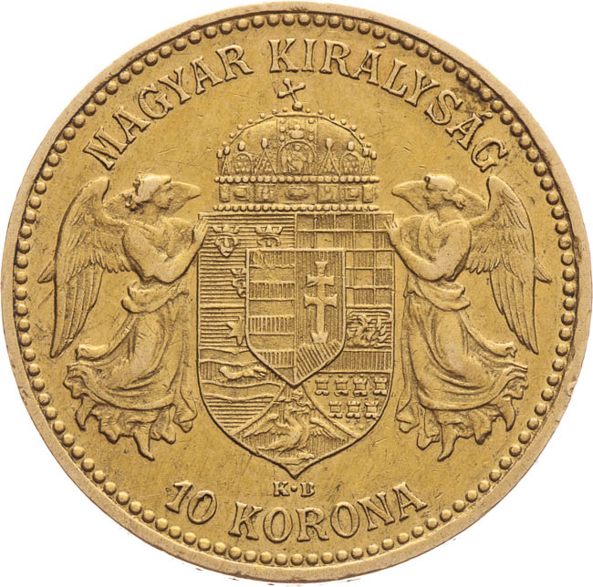 10 Corona 1892 - back