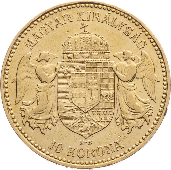 10 Corona 1899 - back