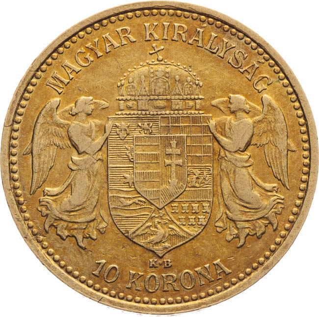 10 Corona 1904 - back