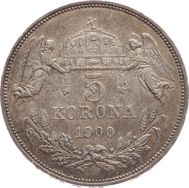 5 Corona 1900 - back