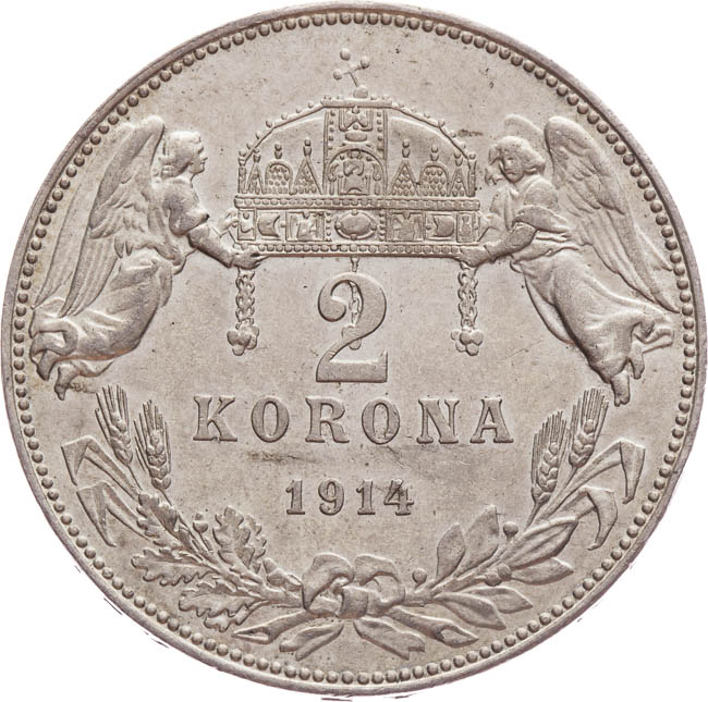 2 Corona 1914 - back