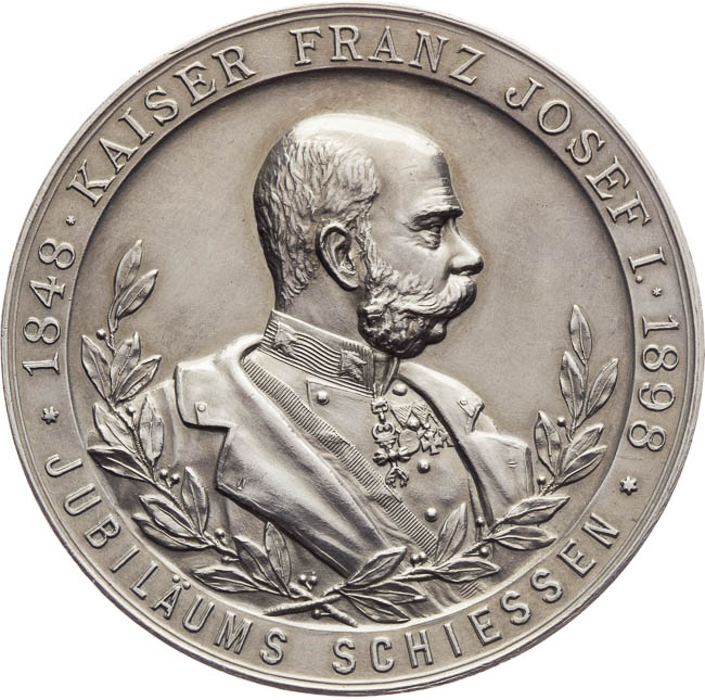 Medal 1898 - front