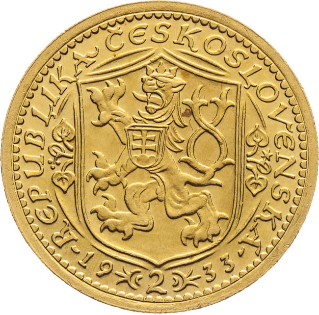 2 Ducat 1933 - front