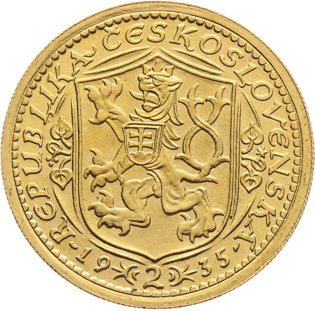 2 Ducat 1935 - front