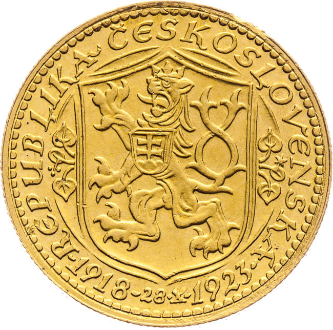 Numbered Ducat 1923 - front