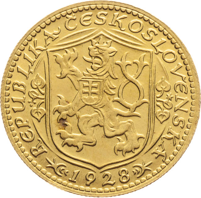 Ducat 1928 - front