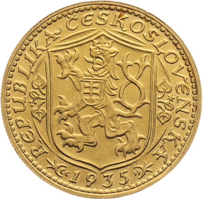 Ducat 1935 - front