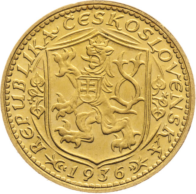 Ducat 1936 - front