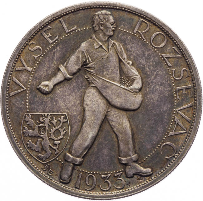 Medaile 1933 - revers