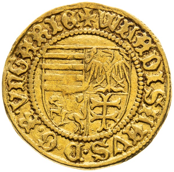 Dukát (1443) - averz