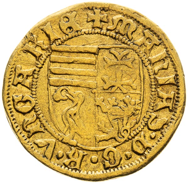 Dukát (1467) - averz