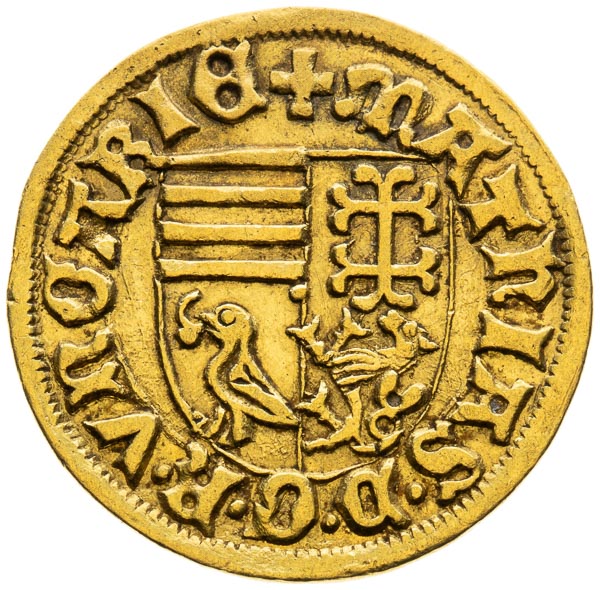 Dukát (1468-1469) - averz