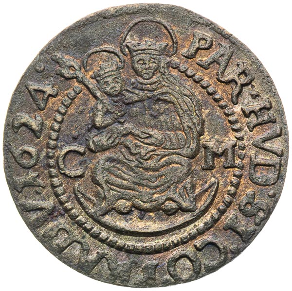 Groš 1624 - reverz