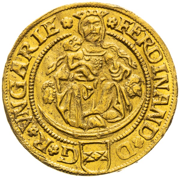 Dukát 1537 - avers