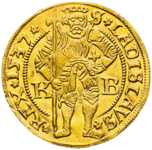Dukát 1537 - revers