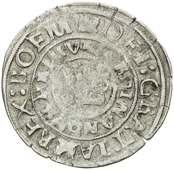 Pražský groš (1527–1531) - avers