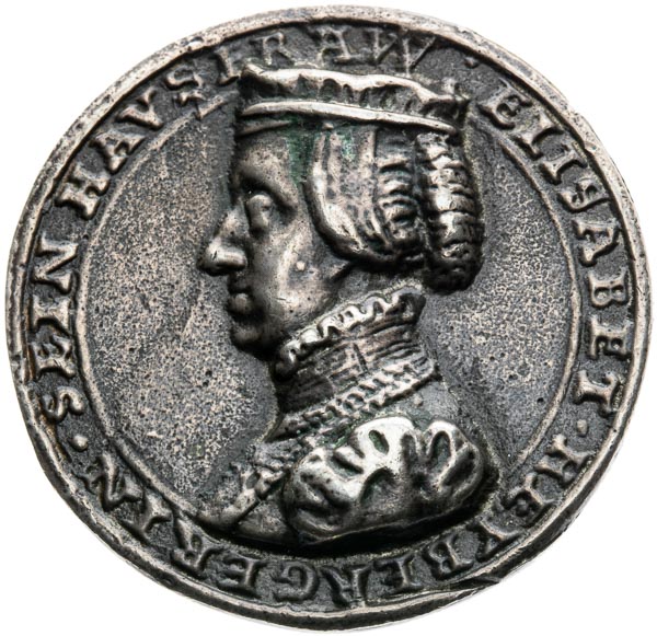 Silver medal (before 1557) - back