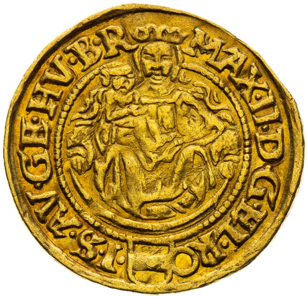 Dukát 1568 - averz