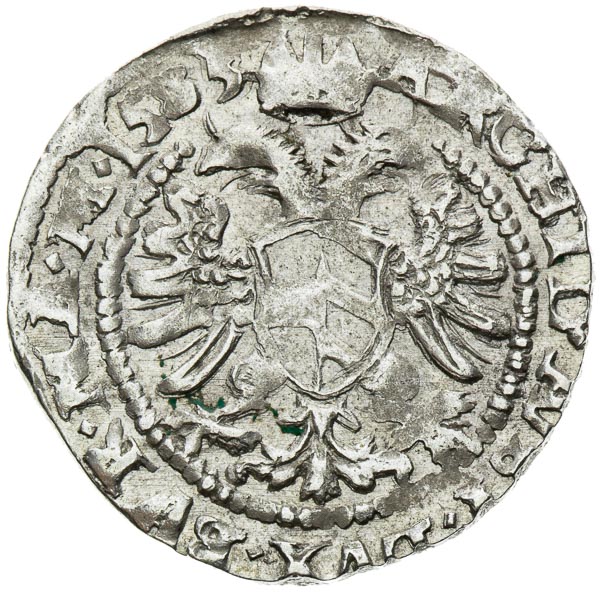 Bílý groš 1585 - revers