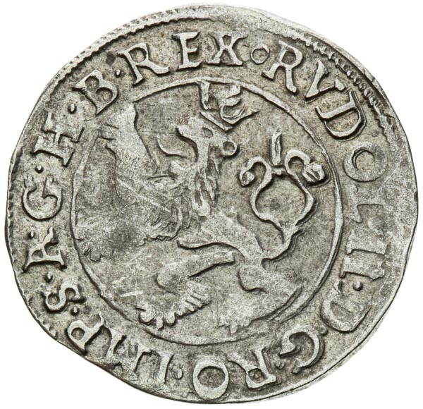 Bílý groš 1586 - avers