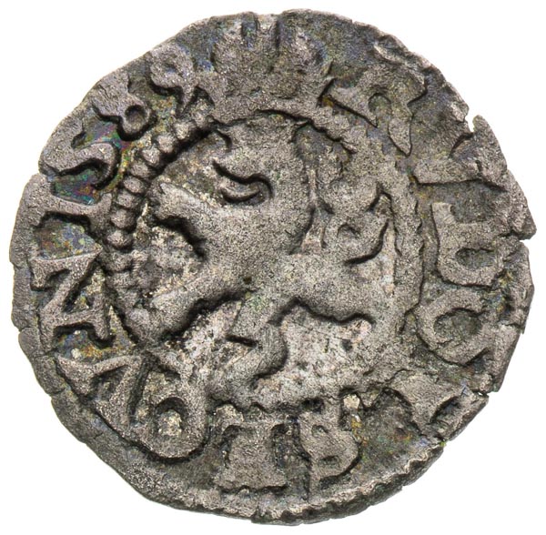 Bílý peníz 1589 - averz