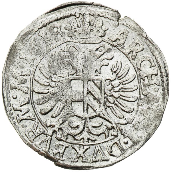 Bílý groš 1618 - reverz