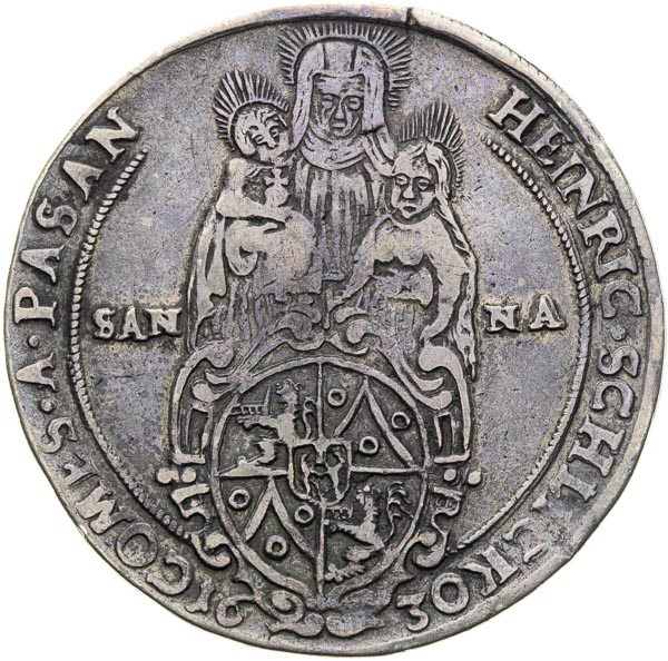Thaler 1630 - back