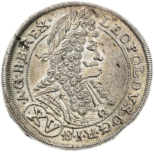 XV Grajciar 1696 - averz