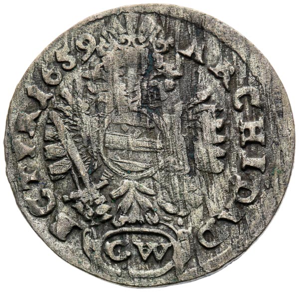 3 Grajciar 1659 - reverz