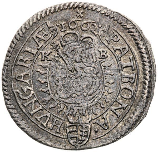 3 Grajciar 1662 - reverz