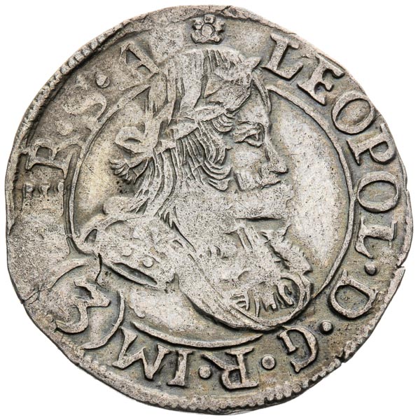 3 Grajciar 1686 - averz