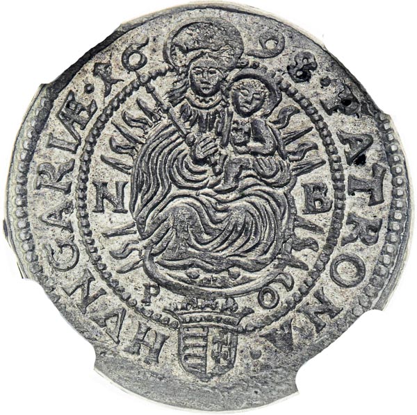 3 Grajciar 1698 - reverz
