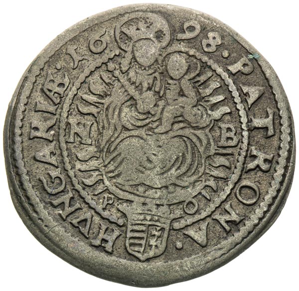 3 Grajciar 1698 - reverz