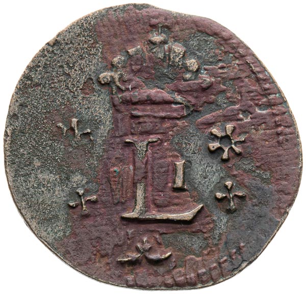 Důlní známka 1661 - averz