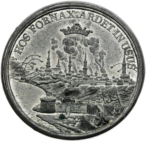 Medaile 1686 - reverz