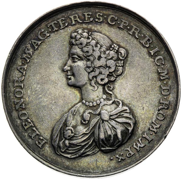 Strieborná medaila (1690) - reverz