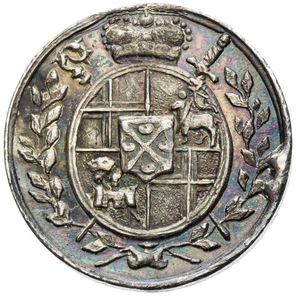 Strieborná medaila (1690) - reverz