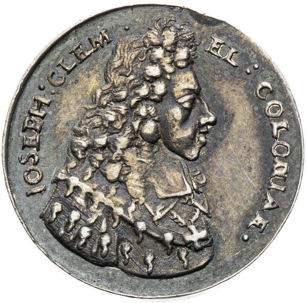 Strieborná medaila (1690) - averz