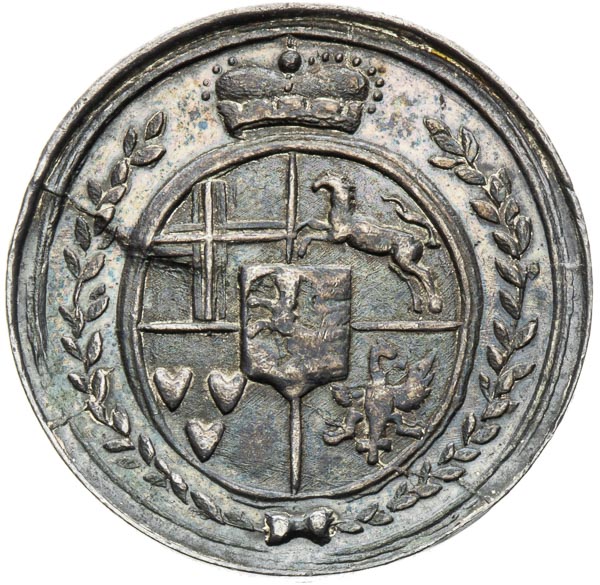 Strieborná medaila (1690) - reverz