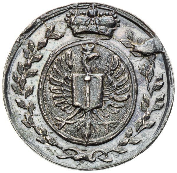 Strieborná medaila (1690) - reverz
