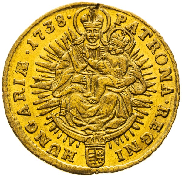 Ducat 1738 - back